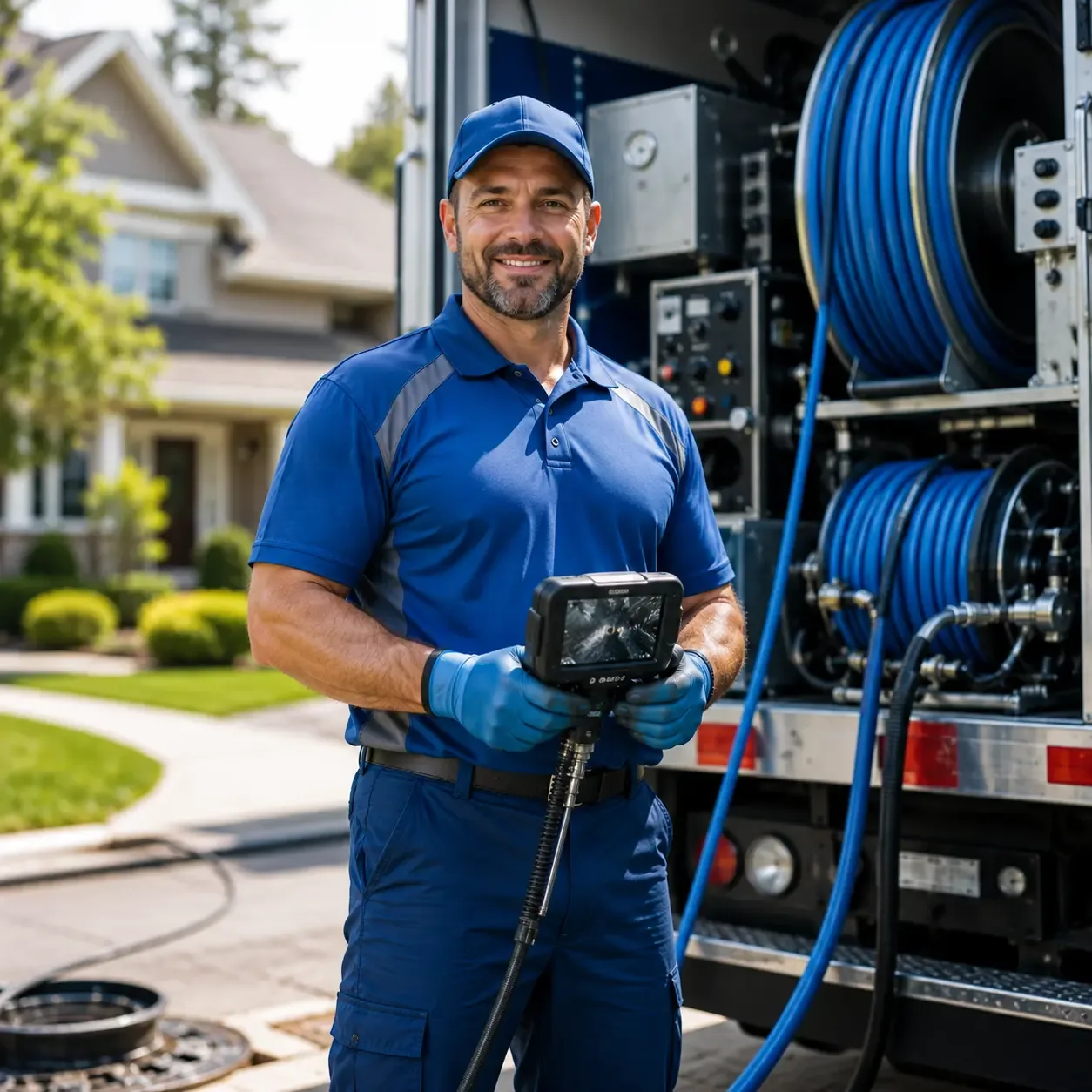 Local outdoor drain cleaning specialists in Colon, MI
